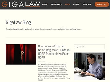 GigaLaw Blog