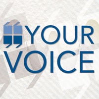 Your Voice logo.