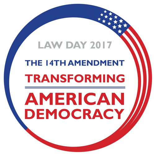 Law Day logo.