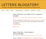 Letters Blogatory