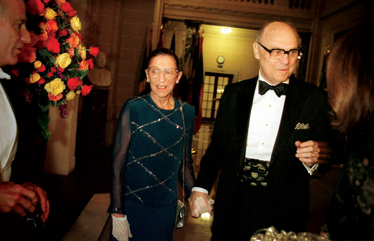 Ruth Bader Ginsburg and Marty Ginsburg