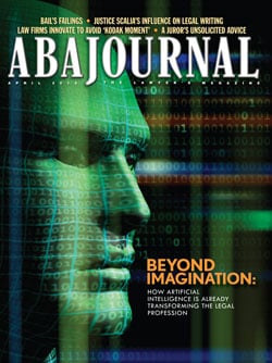 April 2016 ABA Journal