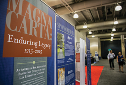 The ABA's Magna Carta display