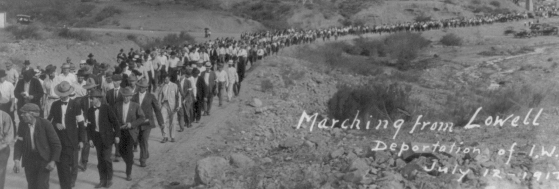 Photo of people deported from Bisbee