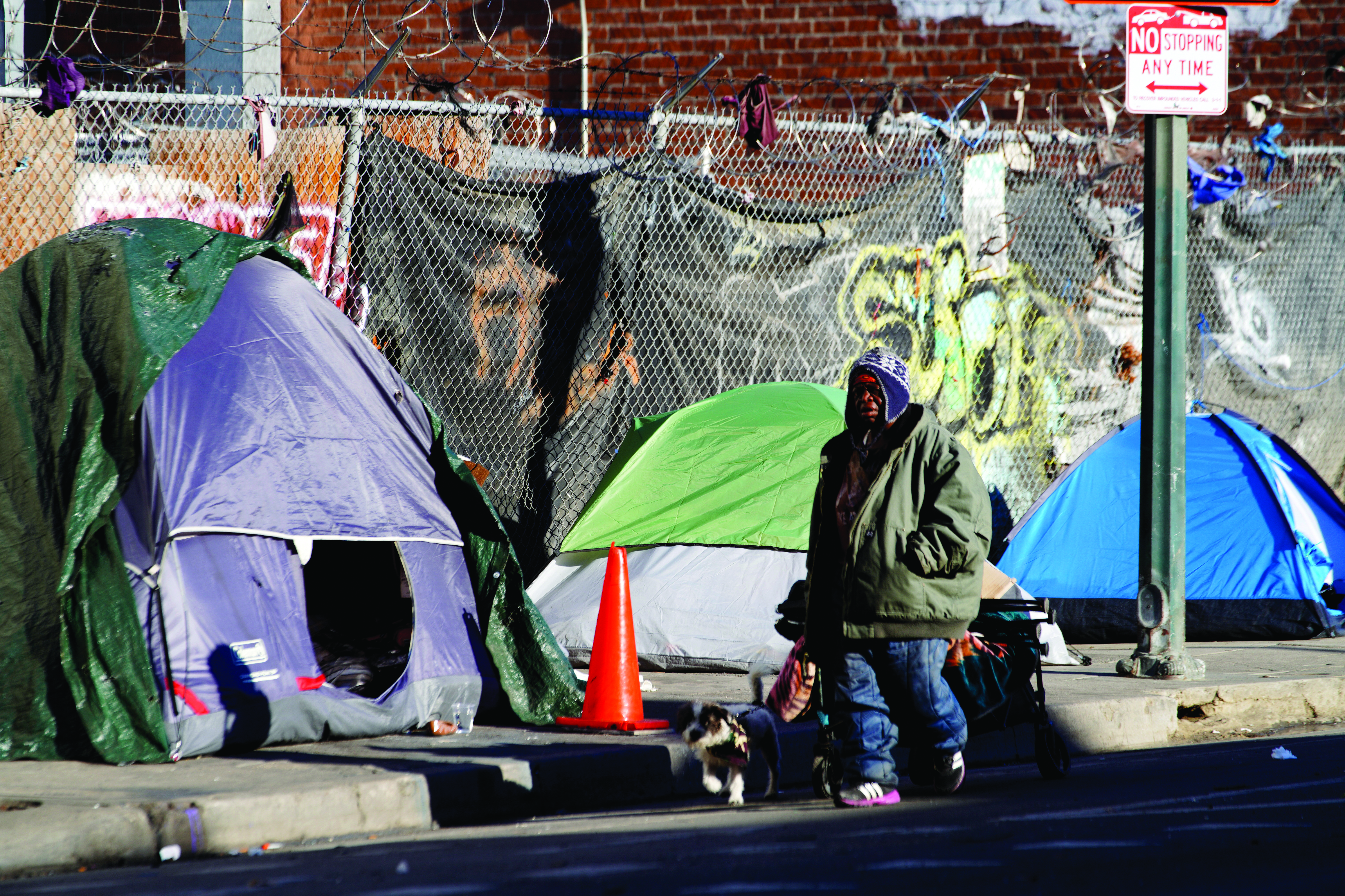 Homeless in California