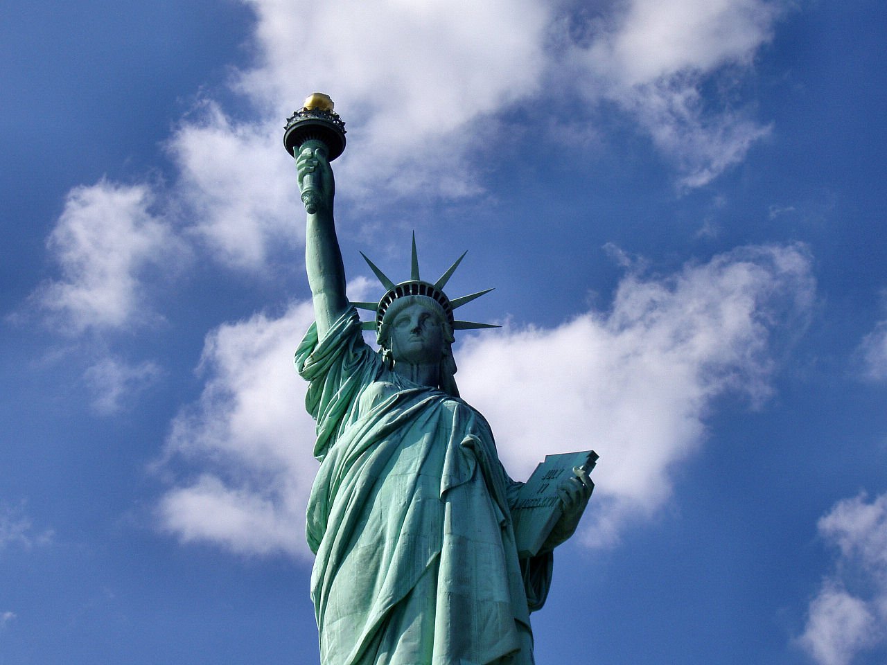 Lady Liberty statue