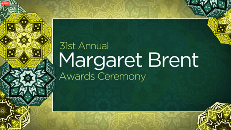Margaret Brent awards cover slide