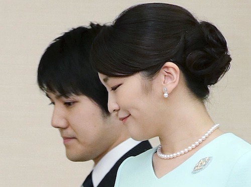 AP Princeza Mako, Komuro susrela se s novinarima 2017