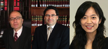 Ari Kaplan trio law profs headshots