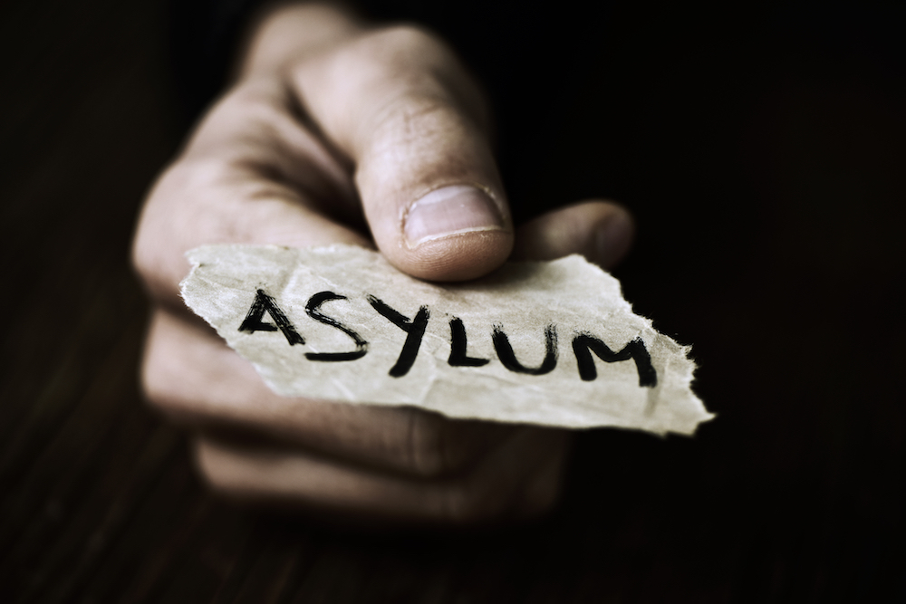asylum hand