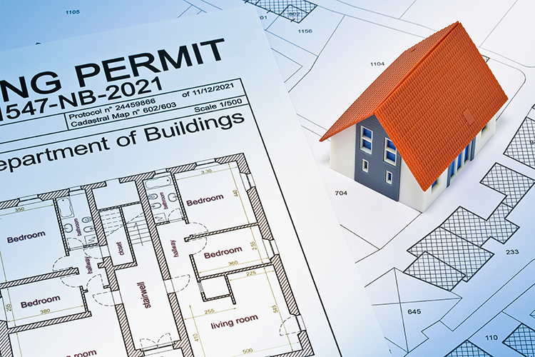 Building permits and construction plans