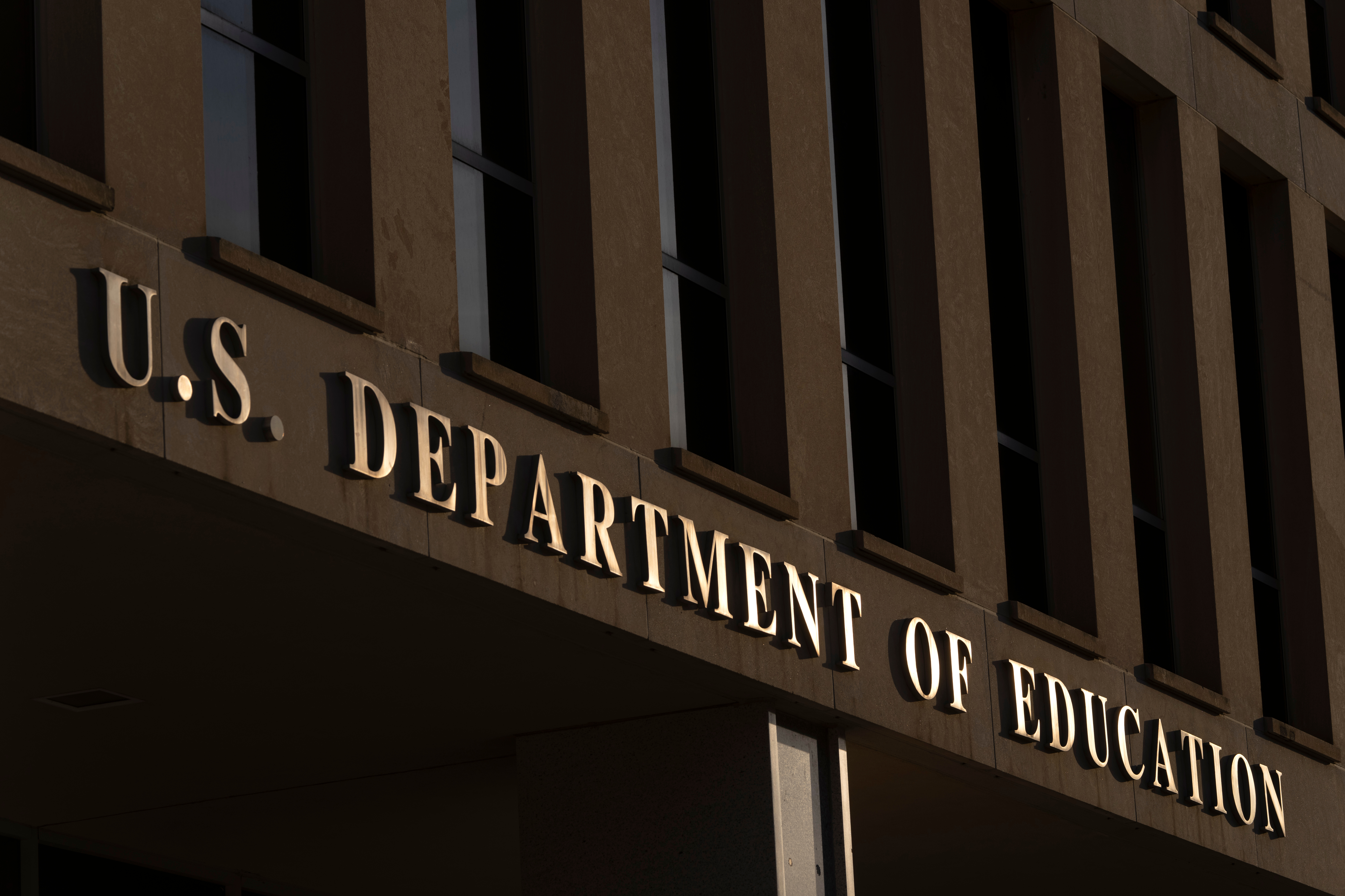 Education Department buidling sign