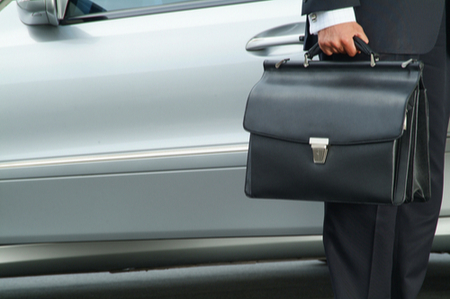 lawyer with briefcase