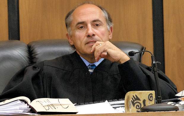Judge Reyes in court
