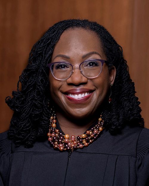 Justice Ketanji Brown Jackson official SCOTUS portrait