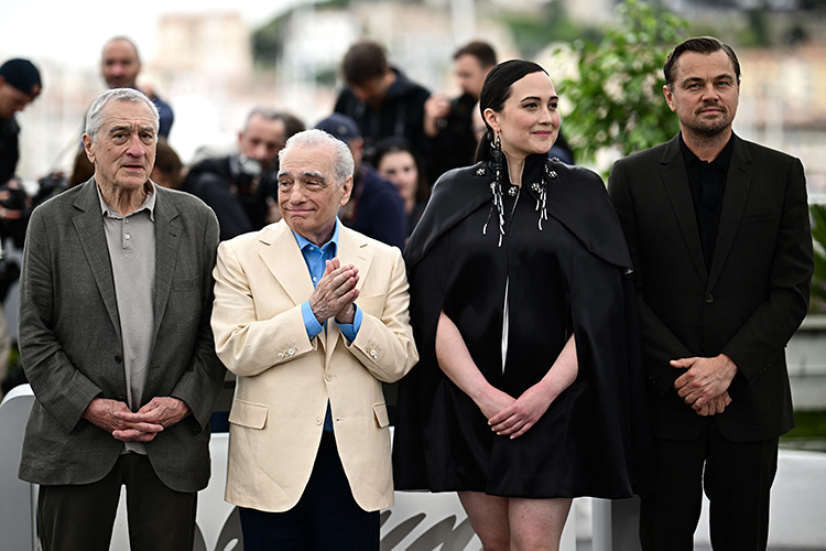 Scorsese and cast at Cannes