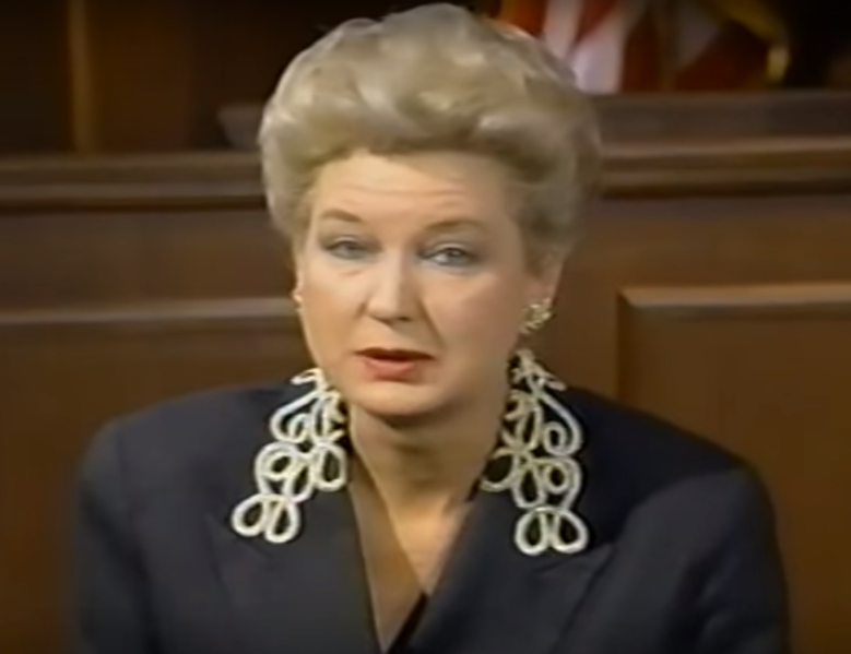 Maryanne Trump Barry in 1992