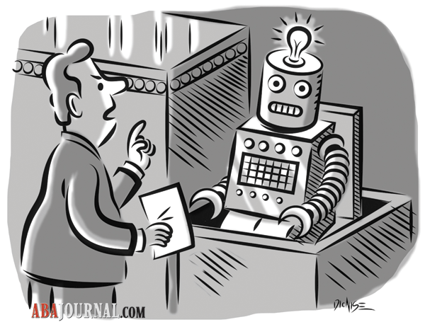 Robot on the witness stand