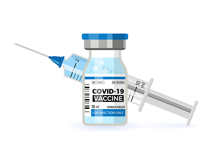 Covid vaccine and a gavel