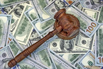 fines and fees - money and gavel