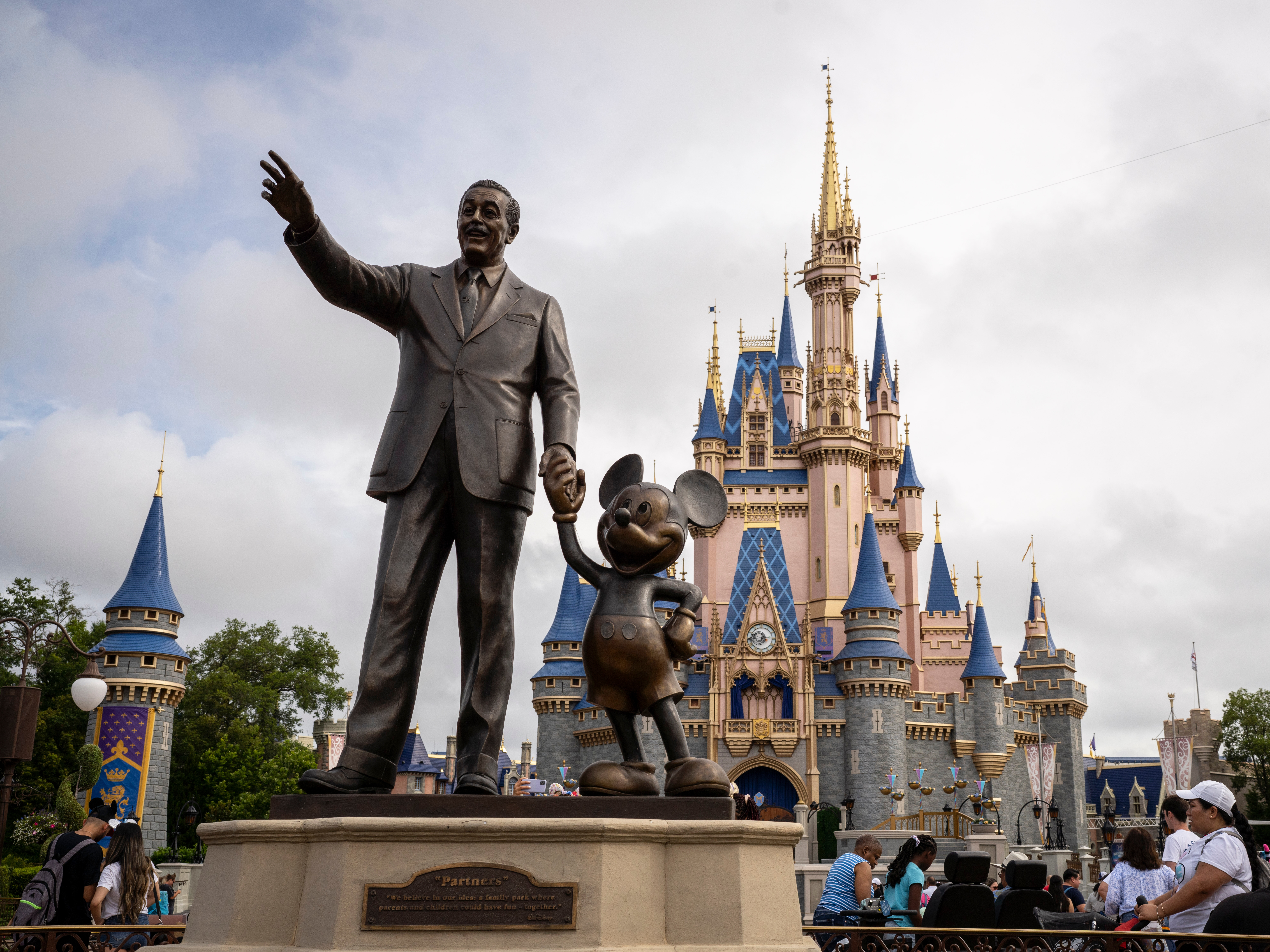Walt Disney World statue
