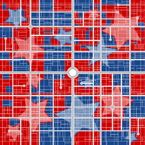 gerrymandering map