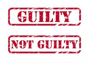 guilty not guilty