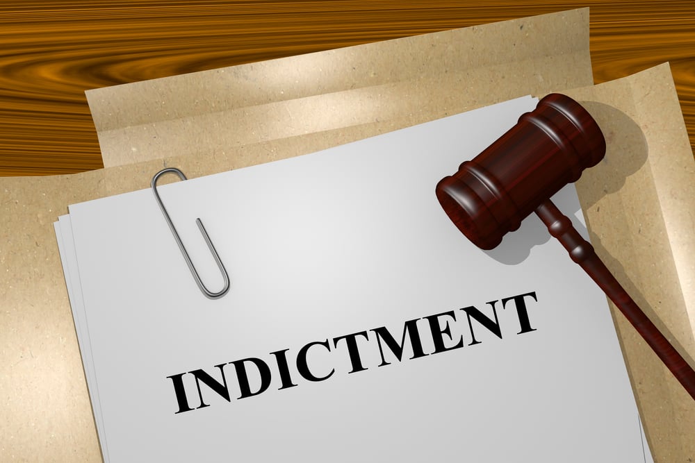 indictment words and gavel