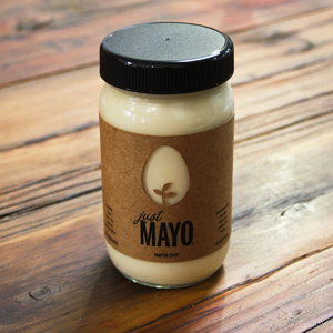 Just Mayo jar