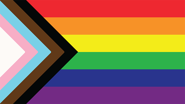 Inclusive LGBTQ flag