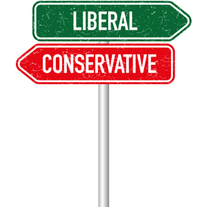 liberal conservative