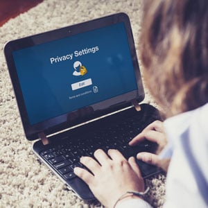 laptop computer privacy settings