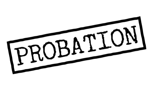 probation stamp sign