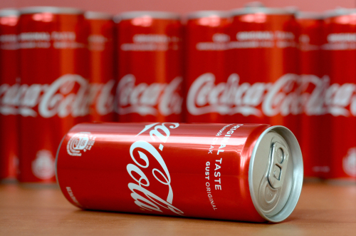 shutterstock_Coca-Cola cans