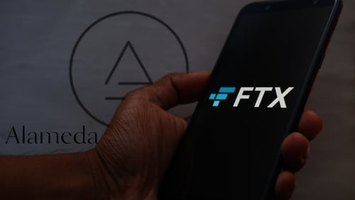 shutterstock_FTX logo on phone