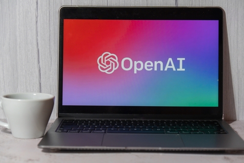 shutterstock_OpenAI on laptop