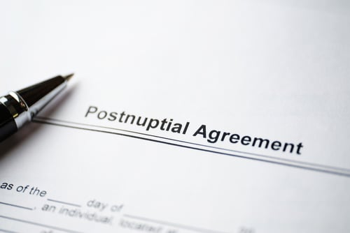 shutterstock_Postnuptial Agreement