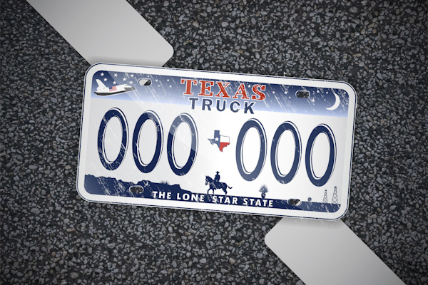 shutterstock_Texas license plate_600px