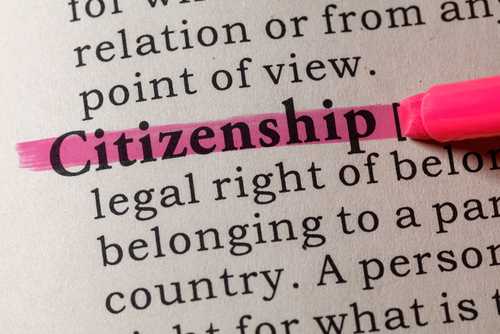 citizenship dictionary words