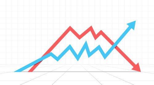 shutterstock_increase decrease chart
