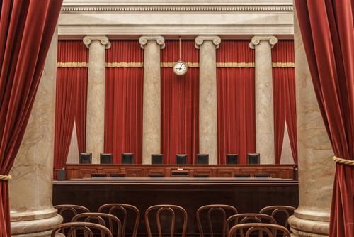U.S. Supreme Court chamber